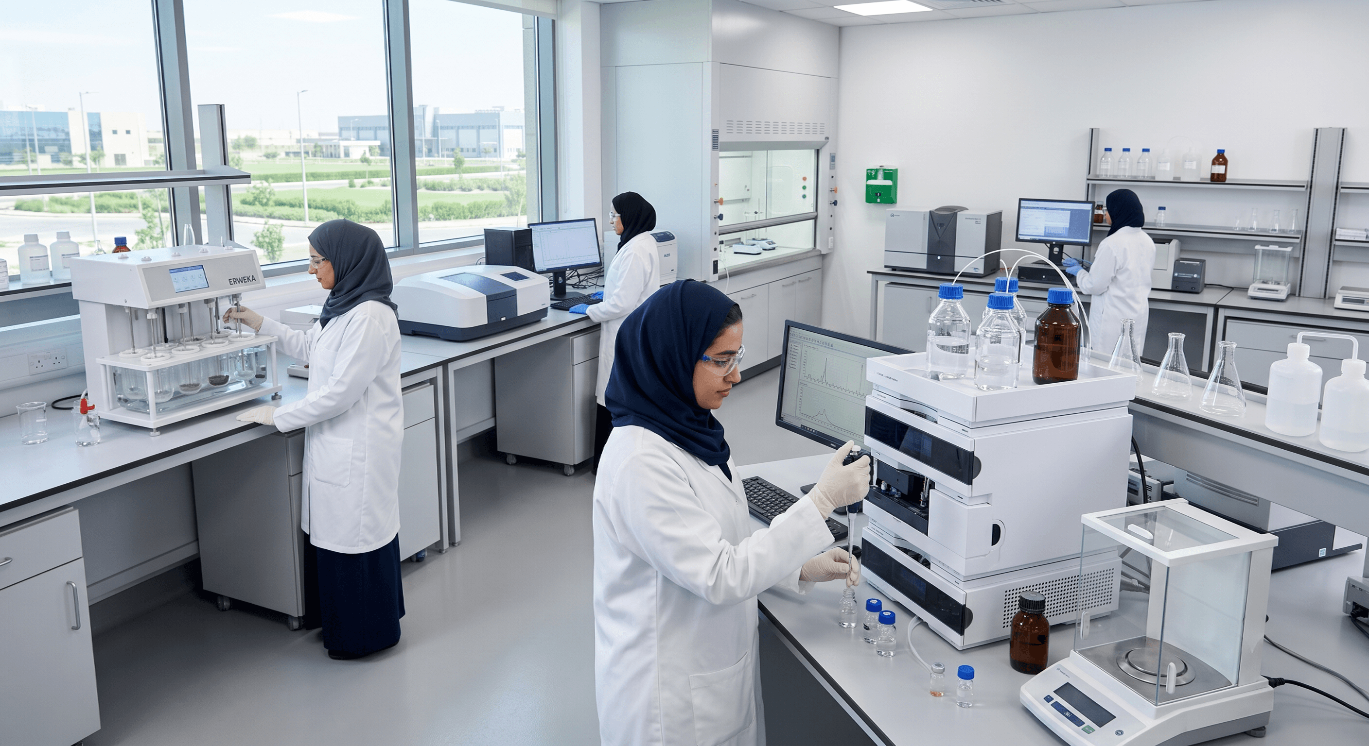 Modern Quality Control Lab